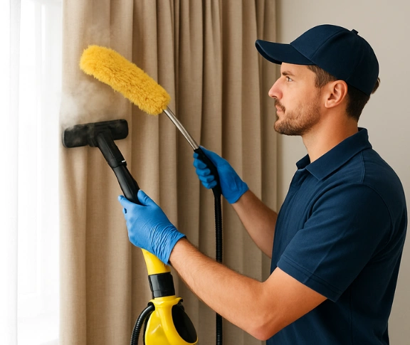 Emergency same-day curtain stain removal eumundi Matty Curtain Cleaning