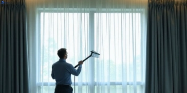 Commercial curtain stain removal service eumundi hotels offices restaurants