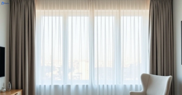 Restored vibrant drapes in eumundi QLD after Matty Curtain Cleaning